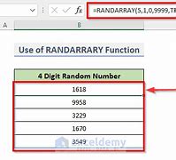 Image result for Random 4 Number Generator
