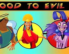 Image result for Good to Evil Characters