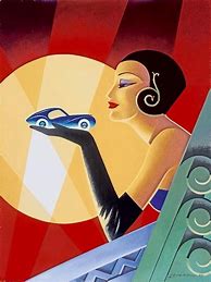 Image result for Art Deco Illustration