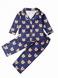Image result for Kids Button Down Pajamas
