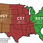 Image result for Continental Us Time Zone Map