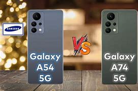 Image result for Samsung A54 vs A74
