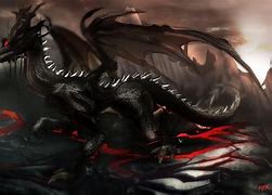 Image result for Cool Dragon Art Black