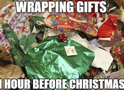 Image result for Wrapping Christmas Gifts Meme