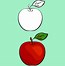 Image result for Simple Apple Drawing