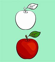 Image result for Drawing an Apple