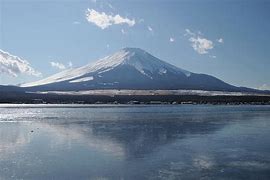 Image result for Mount Fuji in Winter