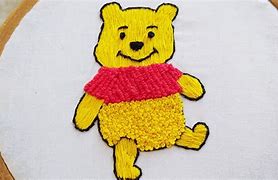 Image result for Winnie the Pooh Hand Embroidery