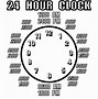 Image result for Military Time Conversion Chart of 12 Midnight