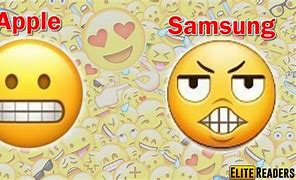 Image result for Samsung and Apple Emoji Comparison