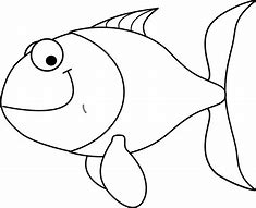 Image result for Fish Clip Art Coloring Page