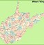 Image result for west virginia road map