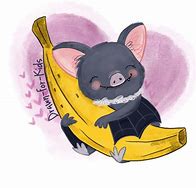 Image result for Orange Fruit Bat Cartoon