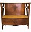 Image result for Antique Entryway Bench