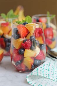 Image result for Fruit Salad in a Cup
