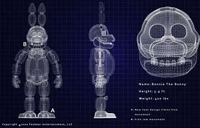Image result for Unwithered Bonnie Blueprint