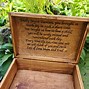 Image result for Memory Box for Deceased