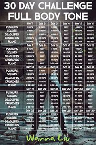 Image result for 30-Day Challenge Full Body Toned Workout