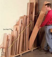 Image result for Vertical Lumber Storage Rack