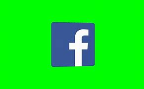 Image result for Facebook Logo in Green Screen