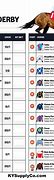 Image result for Printable Kentucky Derby Contenders