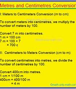 Image result for Example of Metre and Centimeter