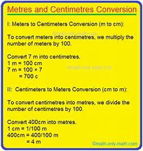 Image result for Meters to Centimeters Dimensional Analysis