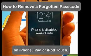 Image result for Forgotten Passcode iPad