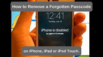 Image result for Forgot Passcode iPod Touch
