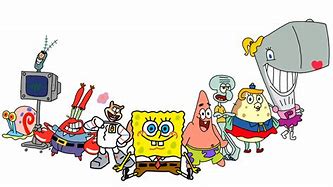 Image result for Spongebob Cast Drawing