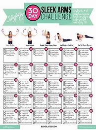 Image result for Blogilates 30-Day Arm Challenge