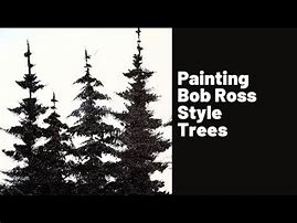 Image result for Bob Ross How to Draw Trees