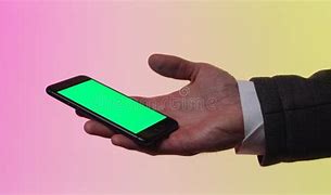 Image result for Hand Holding a Phone Greenscreen