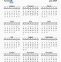 Image result for 2100 Calendar