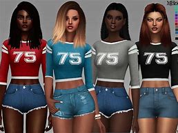 Image result for Sims 4 Advisory Clothing