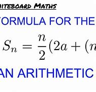 Image result for Arithmetic Formula