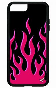 Image result for Wildflower Pink Flames Case iPhone 8 Plus