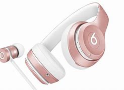Image result for Rose Gold Beats Earbuds
