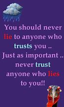 Image result for Trust and Lies Quotes
