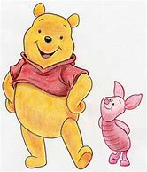 Image result for Winnie the Pooh and Piglet Drawing