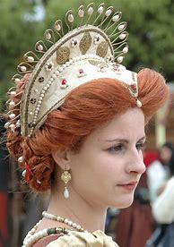 Image result for Medieval Queen Wearing Crown