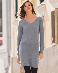 Image result for V-Neck Wool Dress Is Too Low