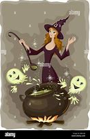 Image result for Witch Cooking Clip Art