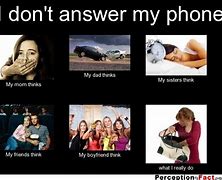 Image result for Choice to Answer the Phone Memes