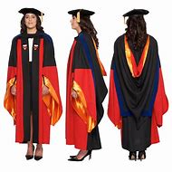 Image result for PhD Graduation Cap and Gown