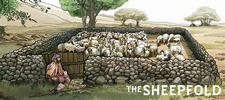 Image result for jesus the door of the sheepfold picture