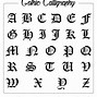 Image result for Types of Lettering Fonts