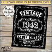 Image result for Aged to Perfection Birthday Invitations