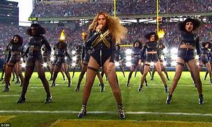 Image result for Beyonce's Super Bowl Outfit Back Side
