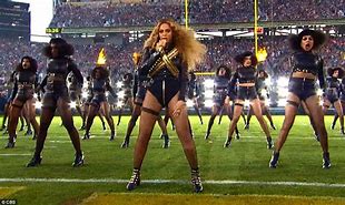Image result for Beyonce Super Bowl Dancing